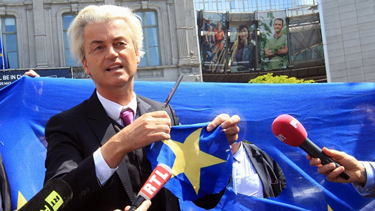 Holandský pravicový politik Geert Wilders zo Strany slobody